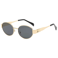 Rio Black and Gold Sunglasses