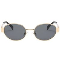 Rio Black and Gold Sunglasses