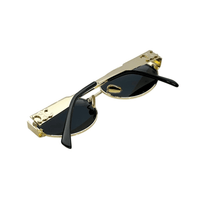 Rio Black and Gold Sunglasses