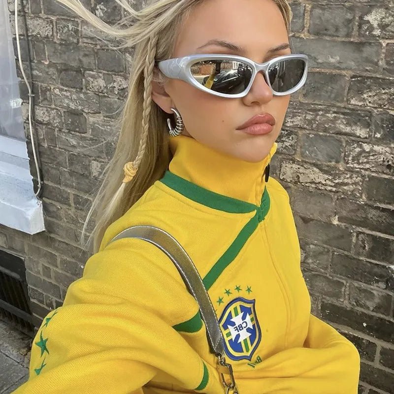 Vintage Brazil Jacket Yellow