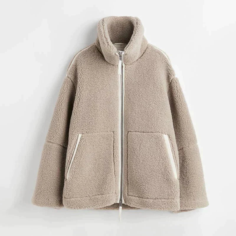 Oversized Cozy Teddy Coat