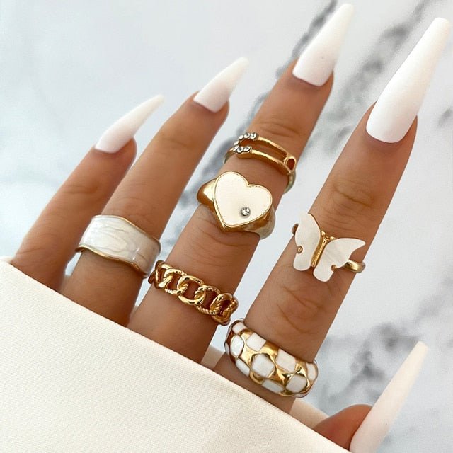 Women's Yellow Gold Plated Cz Wedding Engagement Ring Set - Edwin Earls  Jewelry
