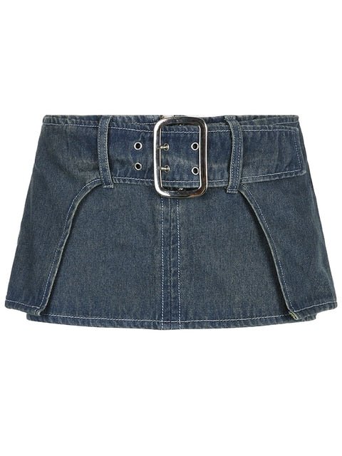 Extra Mini Jean Skirt – Vanity Island Magazine