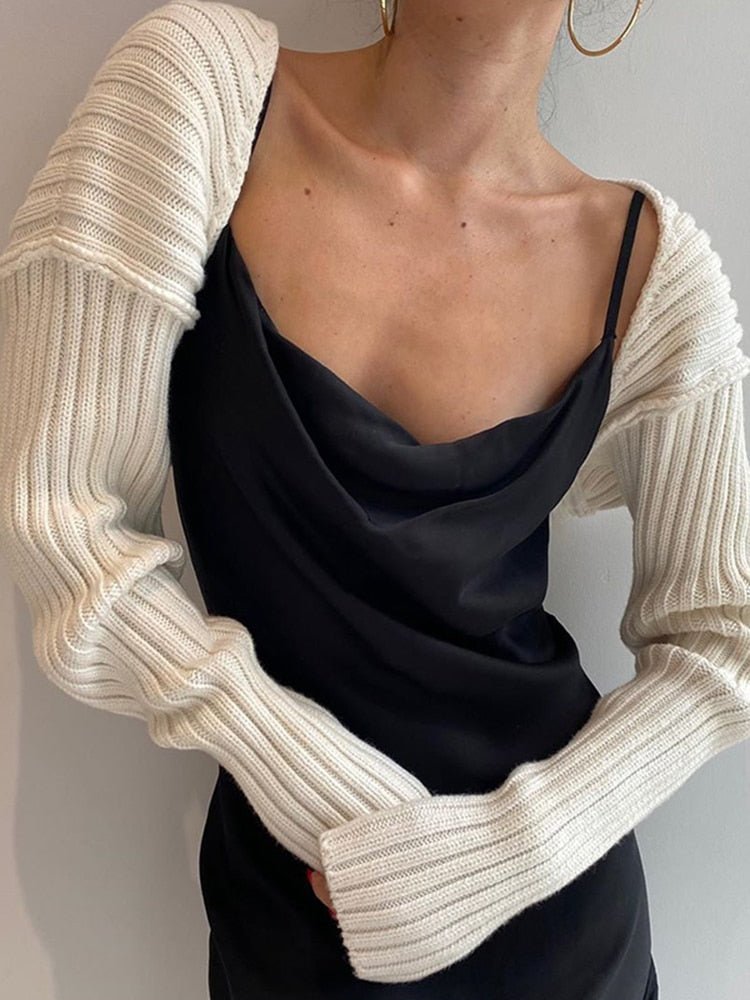 Knitted on sale shrug cardigan